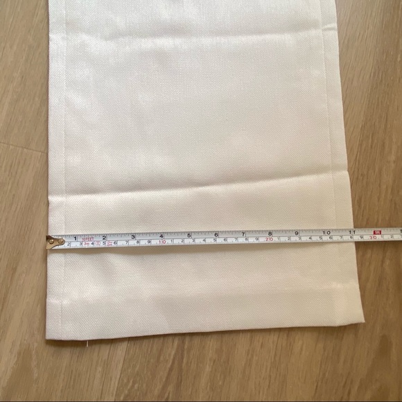 Blaque Label Off-White Textured Wide Leg Trousers - Picture 5 of 9